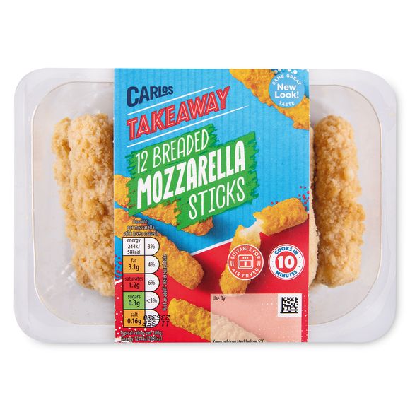 Emporium Breaded Mozzarella Sticks 240g/12 Pack